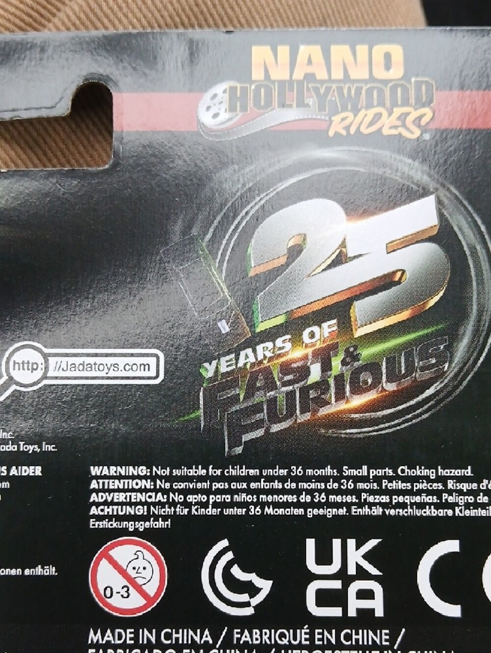 Fast & Furious 6-Pack Die-Cast Movie Car Set - Multi-Color 1/87 Scale - Picture 6 of 7